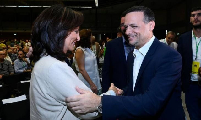 Κόντρα Διαμαντοπούλου - Δούκα για τη διαρροή της ομιλίας του στην ΚΟΕΣ