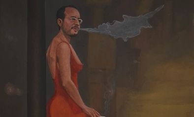 «Cash only»: Σάλος στην Κύπρο για τον πίνακα με τον Πρόεδρο Χριστοδουλίδη ως εταίρα