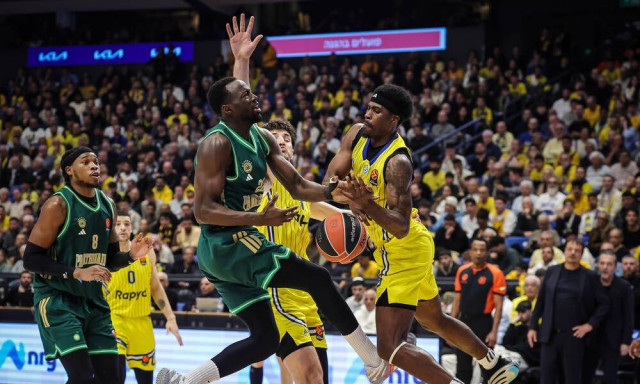 Μακάμπι Τελ Αβίβ - Παναθηναϊκός AKTOR 75-71: Το έχασε μέσα από τα χέρια του