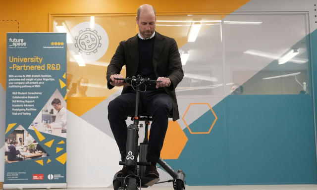 Πρίγκιπας Ουίλιαμ: Επίσκεψη στο Μπρίστολ για την τεχνητή νοημοσύνη και τη ρομποτική