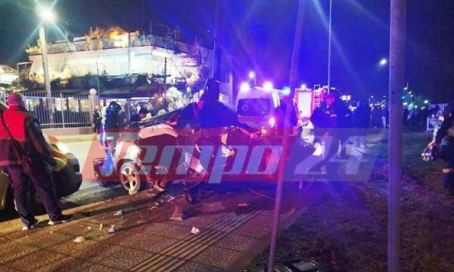 Πάτρα: 19χρονος και 17χρονη τα θύματα του τροχαίου δυστυχήματος στην Παραλία