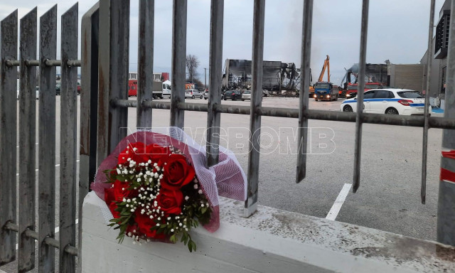 Βιολάντα: Θρήνος στα Τρίκαλα - Αφήνουν λουλούδια στο σημείο της τραγωδίας