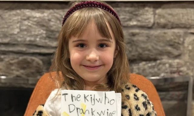 Εξάχρονη έγραψε βιβλίο για ένα παιδί που πίνει κρασί και το διαδίκτυο «υποκλίθηκε»