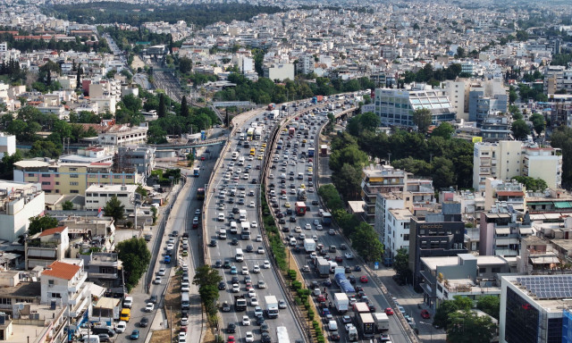 Κυκλοφοριακές ρυθμίσεις λόγω εργασιών από σήμερα στη λεωφόρο Κηφισού