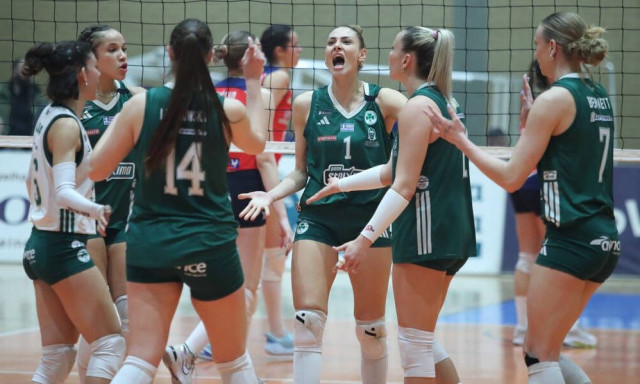 Challenge Cup Γυναικών: Άνετο 3-0 του Παναθηναϊκού επί του Ερυθρού Αστέρα και φουλ για ημιτελικά