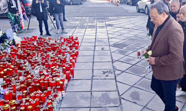 Στην Τούμπα ο Φάμελλος: «Όλη η Ελλάδα πενθεί μαζί με τον ΠΑΟΚ»