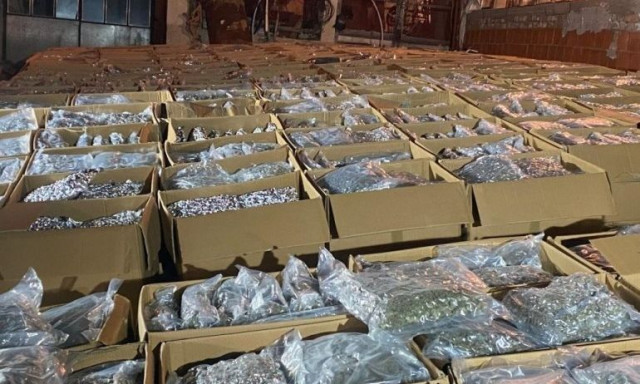 Σερβία: «Ιστορική» κατάσχεση πέντε τόνων κάνναβης - Εντοπίστηκε και αντιαρματικό όπλο - Φωτογραφίες