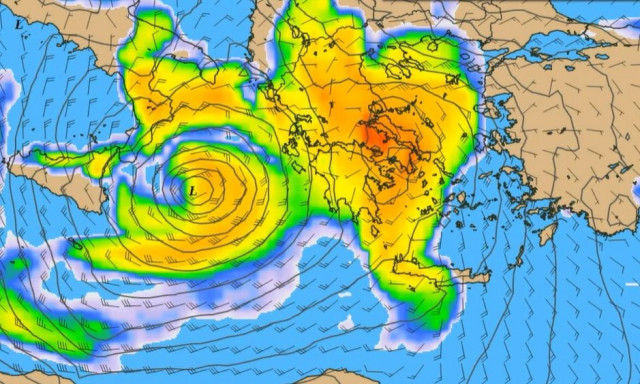 Καιρός – Κολυδάς: Βαθύ βαρομετρικό χαμηλό με ισχυρές βροχές και καταιγίδες – Πότε κορυφώνεται η κακο