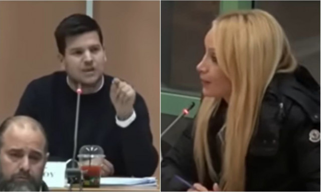 Χαμός με τη Ναταλί Κάκκαβα και τον Δήμαρχο Σαρωνικού: «Είστε δημοσιογράφος;» – «Πήγες στρατό;»