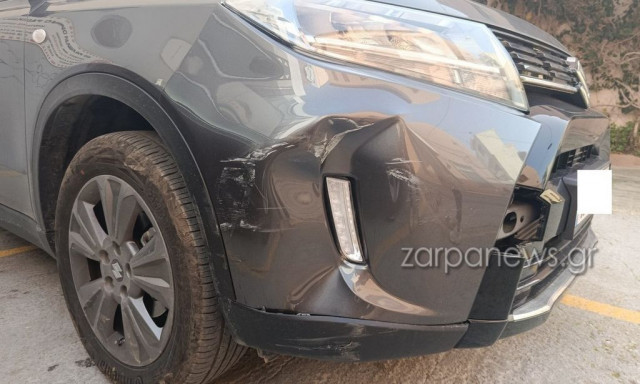 Χανιά: Την τράκαρε κι έφυγε ανενόχλητος – Τροχαίο με εγκατάλειψη στο κέντρο της πόλης