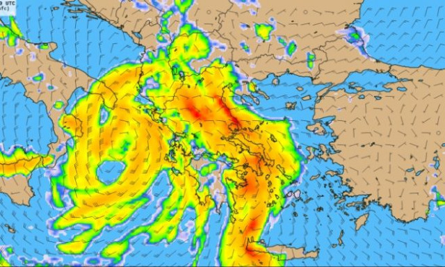 Κολυδάς: Η ανάλυση της κακοκαιρίας της 1ης Φεβρουαρίου – Οι 9 περιοχές που θα σαρώσει