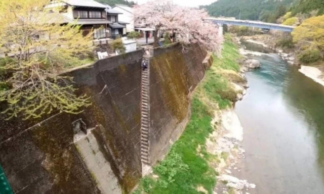 «Δεν κατεβαίνεις από εκεί»: Η «πιο τρομακτική σκάλα» της Ιαπωνίας προκαλεί ίλιγγο