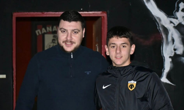 Σημαντική προσθήκη για την Ακαδημία της ΑΕΚ: Από την Πάτρα στην «Ένωση» ο Παναγιώτης Ασπρούδης