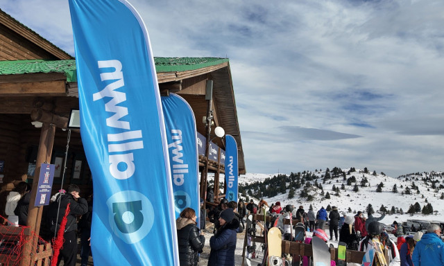 Η Allwyn έφερε τη νέα εποχή διασκέδασης στο Χιονοδρομικό Καλαβρύτων