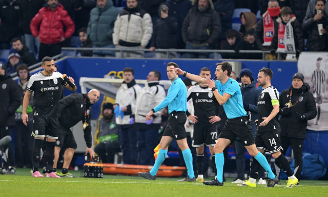ΠΑΟΚ: Επιστολή διαμαρτυρίας στην UEFA για τη διαιτησία του αγώνα με τη Λιόν