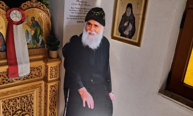 Ηράκλειο: «Ομοίωμα» του Αγίου Παϊσίου στο ομώνυμο παρεκκλήσι, στα Δύο Αοράκια