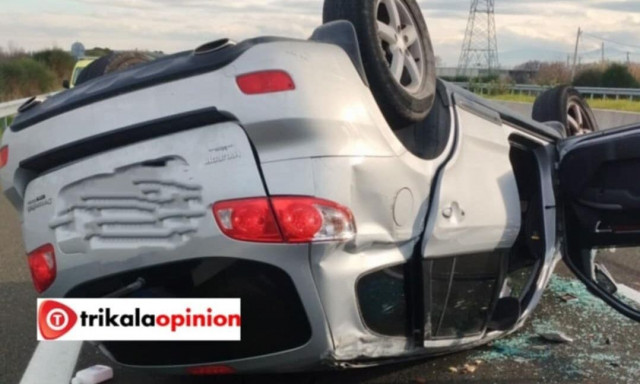 Τρίκαλα: Μοναχός του Άγιου Όρους νοσηλεύεται σε κρίσιμη κατάσταση έπειτα από τροχαίο