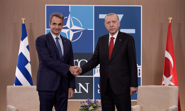 Μητσοτάκης - Ερντογάν: Με θετική προσέγγιση, απάντηση σε τυχόν προκλήσεις και σαφή μηνύματα