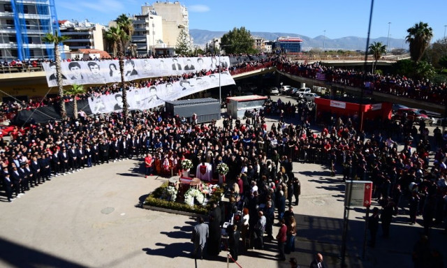 Ολυμπιακός: Απέτισαν φόρο τιμής στα θύματα της Θύρας 7