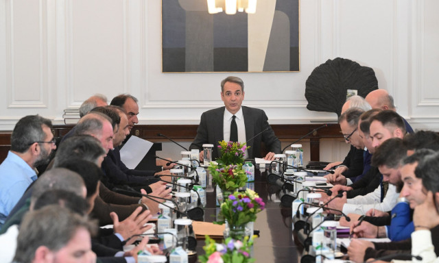 Συνάντηση Κυριάκου Μητσοτάκη με κτηνοτρόφους αύριο στο Μαξίμου