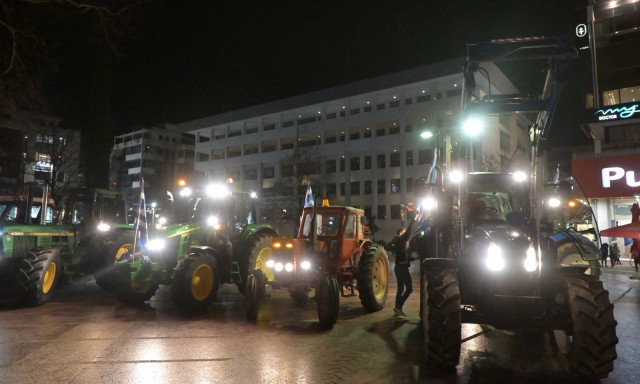 Αγροτικό: Ξανά στους δρόμους της Λάρισα τα τρακτέρ - «Θέλουμε λύση στα προβλήματά μας»