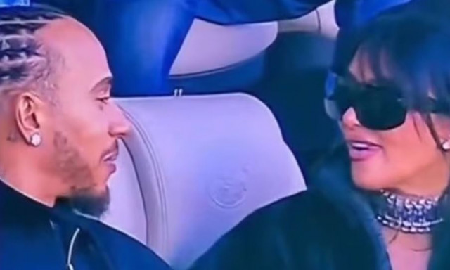 Viral το φλερτ Καρντάσιαν-Χάμιλτον στο «Super Bowl» - Η στιχομυθία που απαθανάτισε η κάμερα