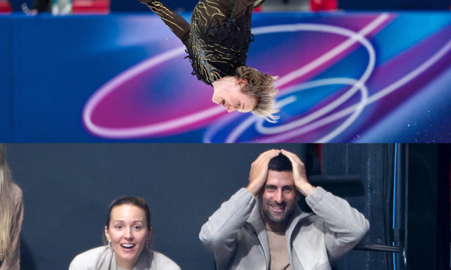 Νόβακ Τζόκοβιτς: Θαύμασε από κοντά τον 19χρονο πατινέρ Ίλια Μαλίνιν και έγινε viral