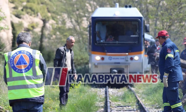 Καλάβρυτα: Βλάβη στον Οδοντωτό - Ακινητοποιήθηκε συρμός με 77 επιβάτες