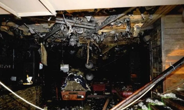 Κραν Μοντανά: Αδημοσίευτες φωτογραφίες του Le Constellation μετά τη φονική πυρκαγιά