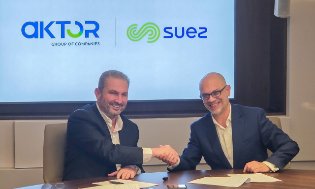 Στρατηγική Συμφωνία του Ομίλου AKTOR με τη SUEZ INTERNATIONAL
