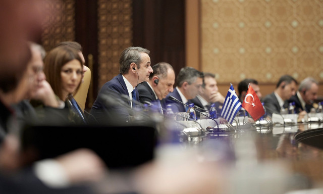 Οι δηλώσεις Μητσοτάκη μετά τη συνάντηση με Ερντογάν: Καιρός να αρθεί κάθε απειλή