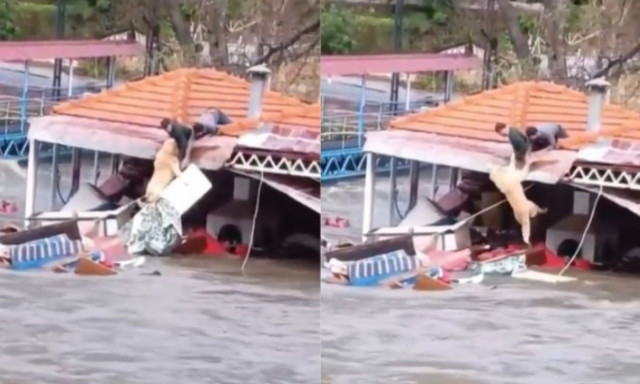 Τουρκία: «Υπερχείλισε» το φράγμα Ντιμ – Βίντεο με κατοίκους να σώζουν σκύλο από τα ορμητικά νερά