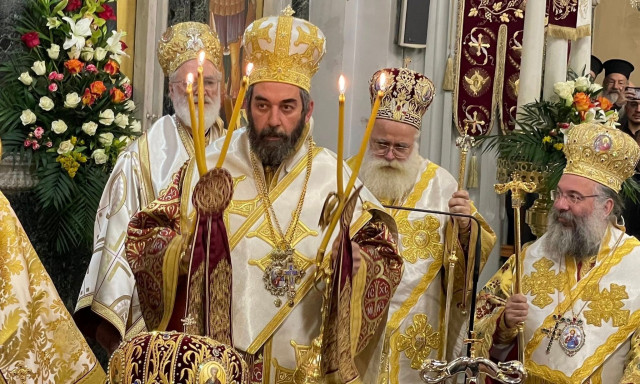 Χειροτονήθηκε ο Μητροπολίτης Λάμπης Συβρίτου και Σφακίων Ιωακείμ