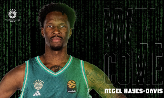 Παναθηναϊκός AKTOR: Στην Ελλάδα ο Νάιτζελ Χέιζ Ντέιβις - Ενσωματώνεται άμεσα στην ομάδα