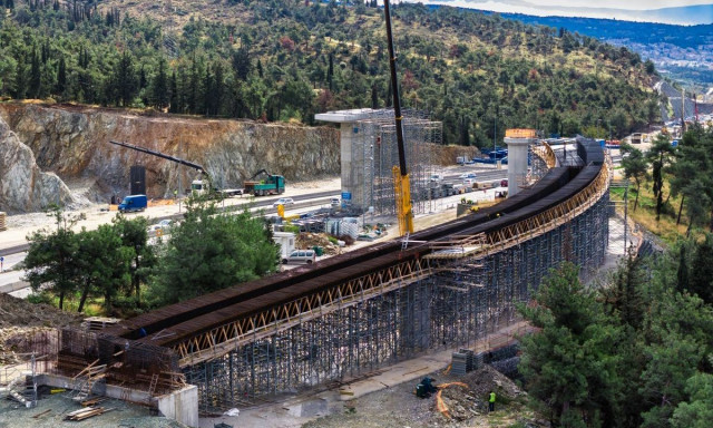 Δήμας για Flyover: Το 50% του έργου έχει σχεδόν ολοκληρωθεί