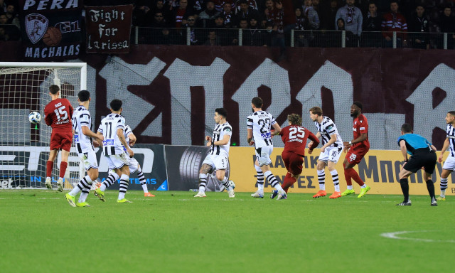 LIVE ΑΕΛ – ΠΑΟΚ 1-1: "Μπλόκο" στη Λάρισα, ακυρώθηκε γκολ των γηπεδούχων στο 94'