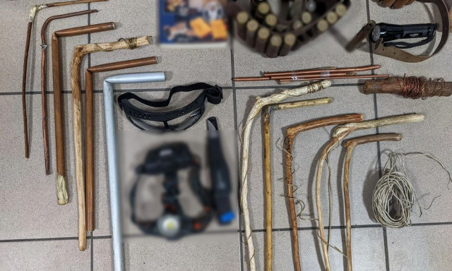 Χειροπέδες σε τρεις άνδρες για παράνομες αρχαιολογικές έρευνες και λαθραίες ανασκαφές