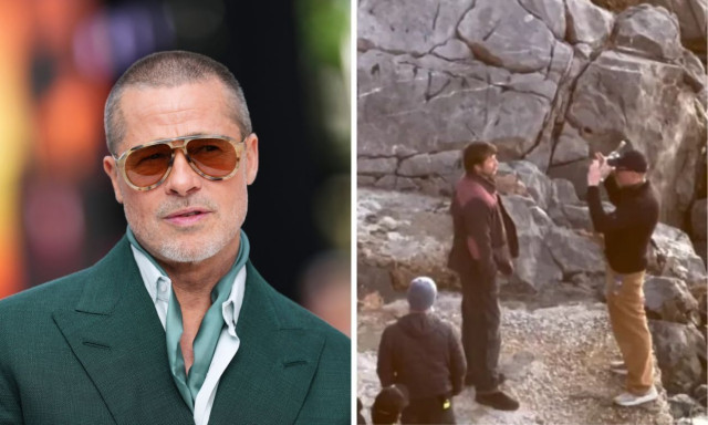 Μπραντ Πιτ: Δείτε το πρώτο βίντεο από σκηνή της ταινίας The Riders στην Ύδρα