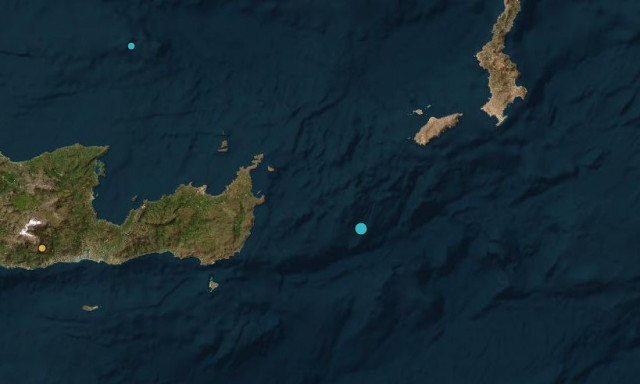 Σεισμός 3,8 Ρίχτερ στην Κρήτη - Κοντά στο Λασίθι το επίκεντρο