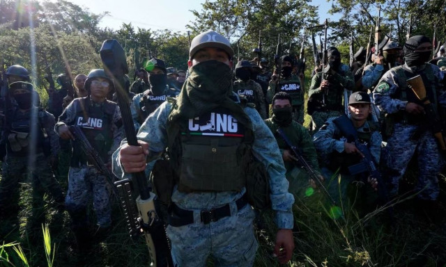 Μεξικό: Ο στρατός του καρτέλ ναρκωτικών του «Ελ Μέντσο» - Τανκς, θωρακισμένα οχήματα και πολυβόλα