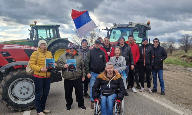 Μπλόκα αγροτών στη Σερβία: Ζητούν την προσωρινή απαγόρευση των εισαγωγών