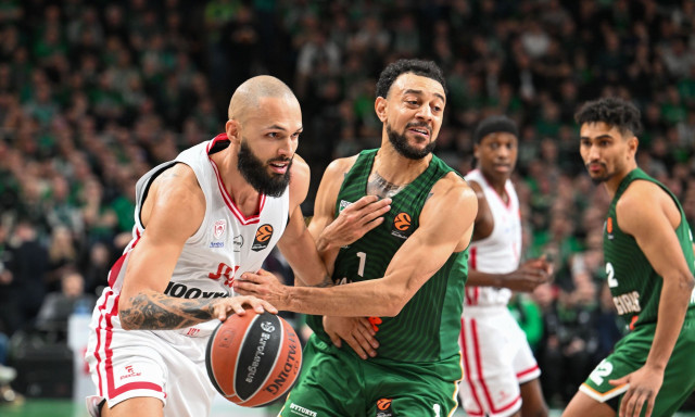 Ζαλγκίρις – Ολυμπιακός 99-94 (73-73κ.α., 82-82α' παρ.): Έχασε τις ευκαιρίες του, τον τιμώρησε ο Γκος