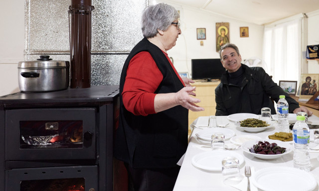 Στον Έβρο ο Κυριάκος Μητσοτάκης: Η συνάντηση με την «Κυρά του Δέλτα»