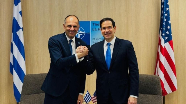 Γεραπετρίτης - Ρούμπιο: Η Αθήνα «κλειδώνει» τον ρόλο του στρατηγικού κόμβου για ΗΠΑ και IMEEC
