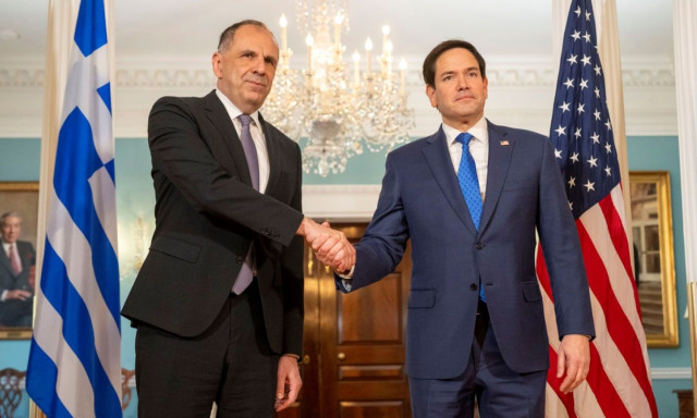 Διάχυτη ικανοποίηση στο Μαξίμου για τη συνάντηση του Γεραπετρίτη με τον Ρούμπιο