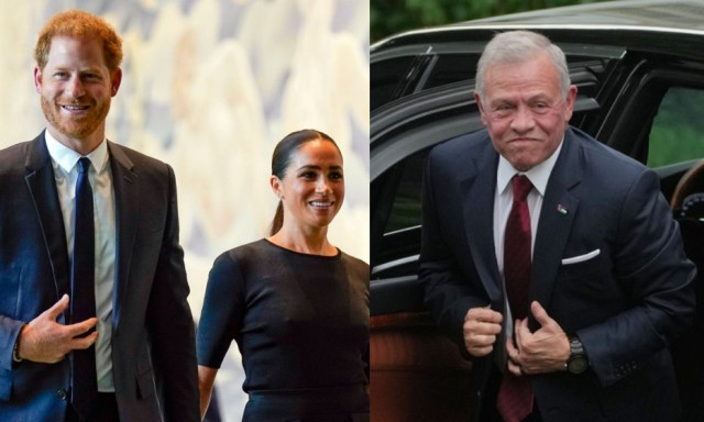 Ο βασιλιάς της Ιορδανίας «σνόμπαρε» τον πρίγκιπα Χάρι και την Μέγκαν Μαρκλ