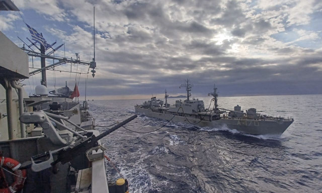 Άσκηση «ΑΣΤΡΑΠΗ 1/26» του Πολεμικού Ναυτικού, στο κεντρικό Αιγαίο