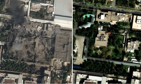 Η κατοικία του Χαμενεϊ στην Τεχεράνη καταστράφηκε ολοσχερώς - Δορυφορικές εικόνες από το χτύπημα