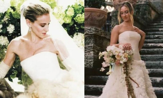 Το νυφικό της Κάρι Μπράντσο από το «Sex and the City» πωλήθηκε σε νύφη για 2.750 δολάρια