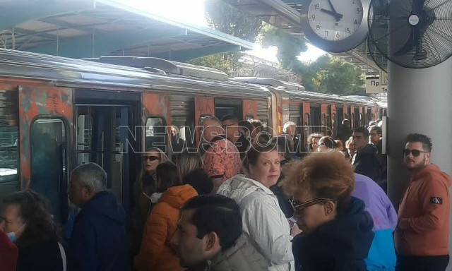 Βλάβη σε συρμό του ΗΣΑΠ στον σταθμό «Αττική»